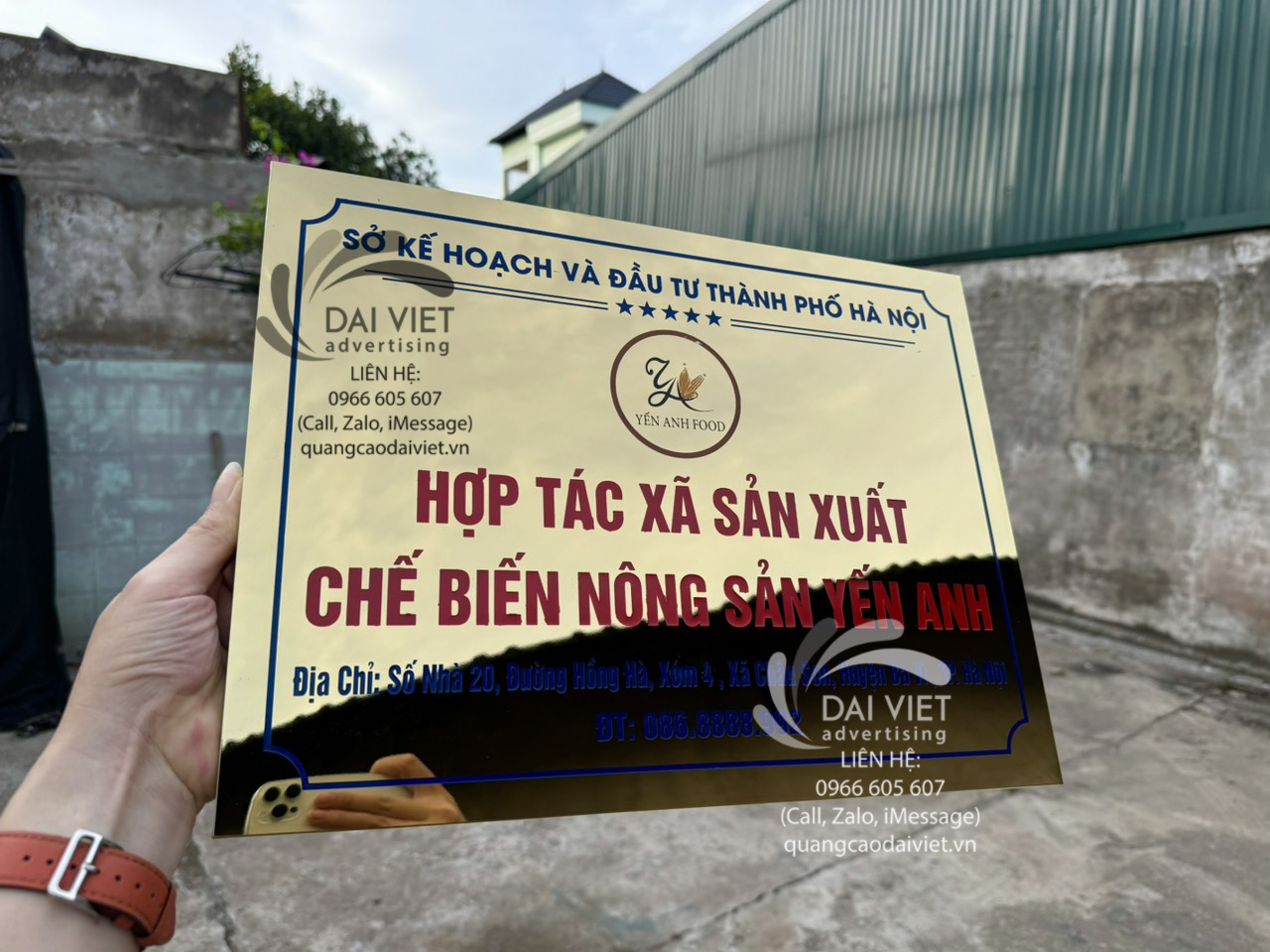 Làm Biển Hợp Tác Xã: Giá Rẻ - Mẫu Đẹp - Uy Tín